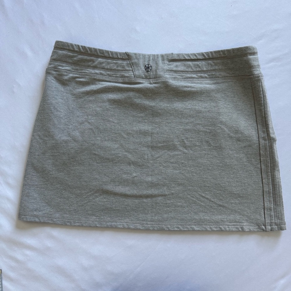 Gaiam Heather Gray Skirt with Drawstring - Picture 4 of 10